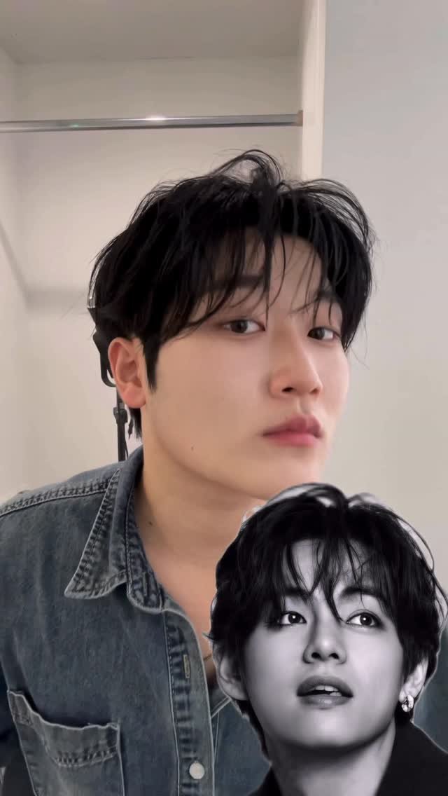 acide_pluie 게시물 이미지: 결감표현이 포인트가 되는 뷔님의 화보스타일링 
머리만 보세요 😁#thv 

현재...