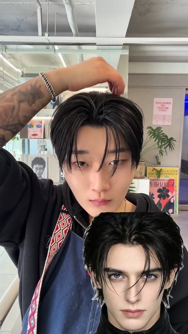 acide_pluie 게시물 이미지: 젖은 듯한 느낌과 무심하게 떨어지는 잔머리가 포인트인 화보 스타일링 입니다! 섹시한...