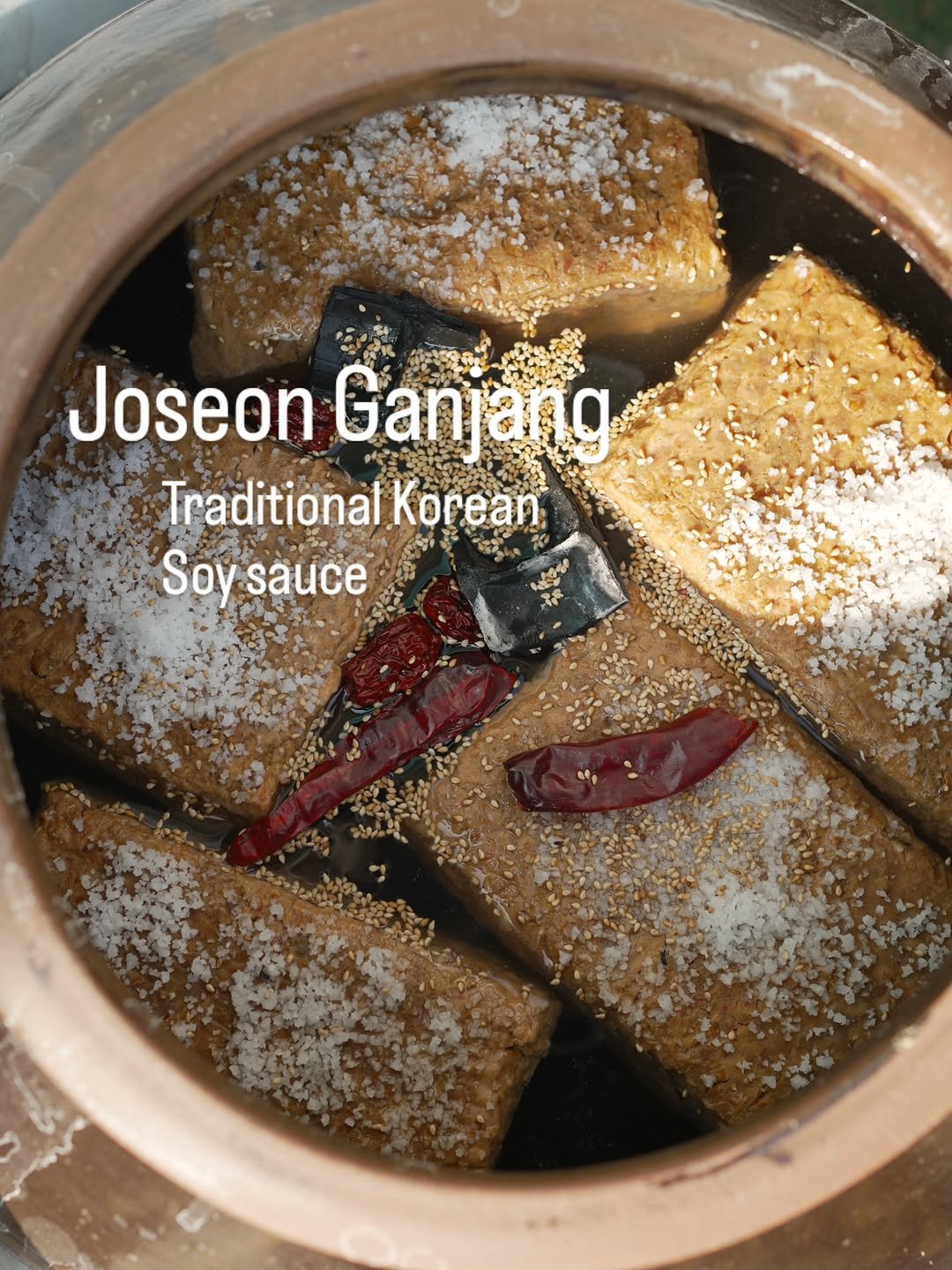 Photo by 아들쉪 on March 17, 2026. May be an image of tofu, crackers, condiment, sauce and text that says 'JoseonGanjang Joseon Ganjang TraditionalKorean Korean Soysauce Soy sauce'.