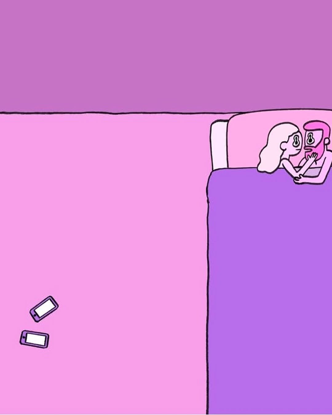 Photo by ADHD MAGAZINE on February 12, 2026. May be pop art of sleeping, bed, cigarette and text.