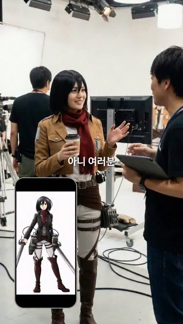 adventure__dori 게시물 이미지: 요즘 진격거·체인소맨·주술회전 같은
레전드 애니 실사화 AI 영상 돌아다니는 거...