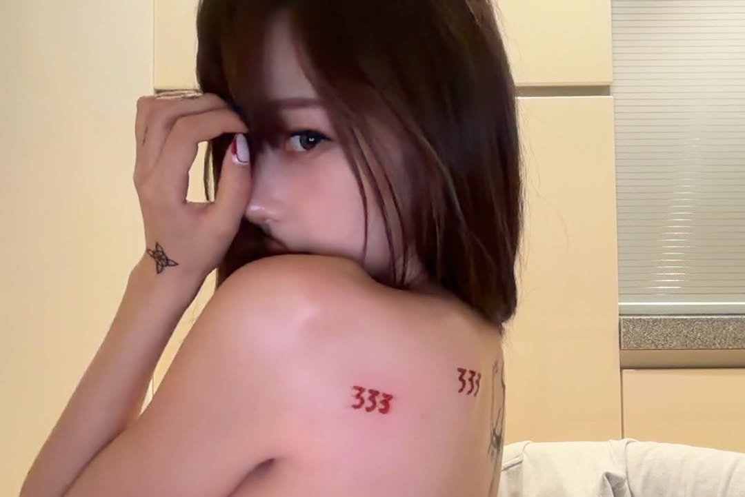 Photo by GISELLE on October 02, 2025. May be a doodle of 1 person, tattoo and text.