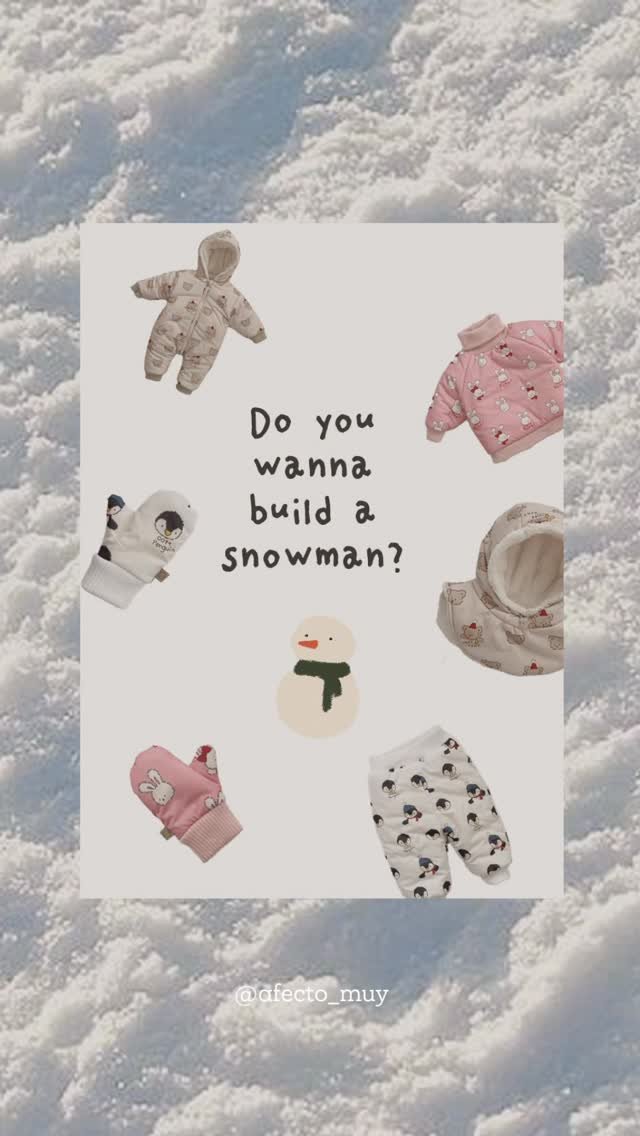 afecto_muy 게시물 이미지: .
눈사람 시즌이 돌아왔습니다⛄️
눈썰매, 눈사람 만들 준비하셔야...