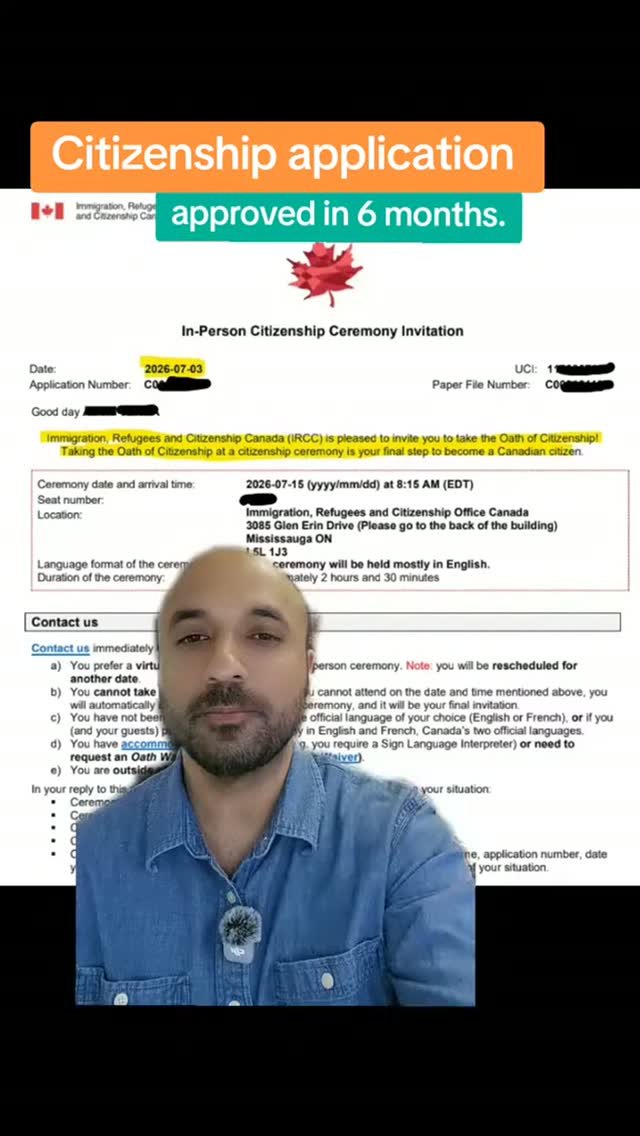 ahsimmigration 게시물 이미지: Citizenship #amansharmarcic #canadaimmigration...