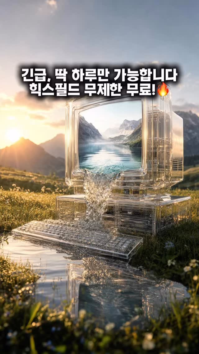 ai_design_ain 게시물 이미지: 🚨딱 하루만 가능합니다.

힉스필드를 24시간 동안 무제한으로...