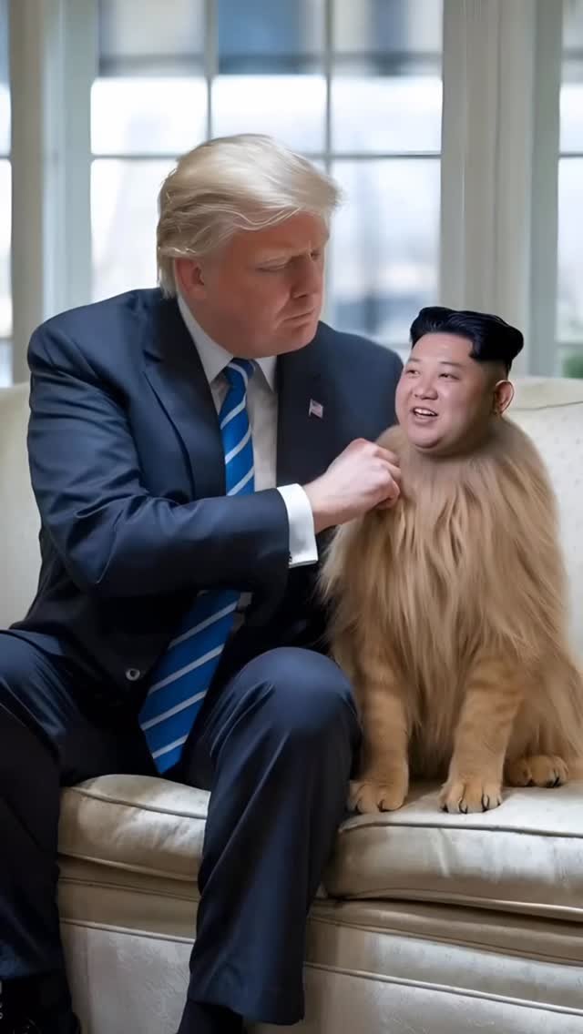 ai_gobllin 게시물 이미지: 트럼프의 앙칼진 고양이