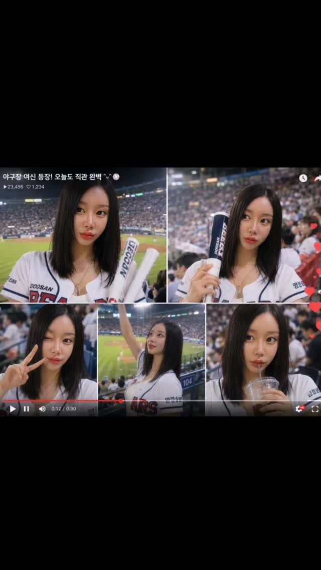 ain_belle_ella 게시물 이미지: 😁✌🏻⚾️💛