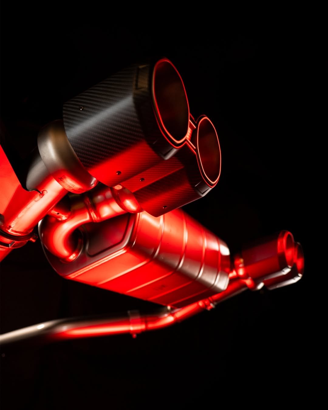 Photo by Akrapovič Exhaust System on January 05, 2026. May be an image of hair dryer, tailpipe and text.