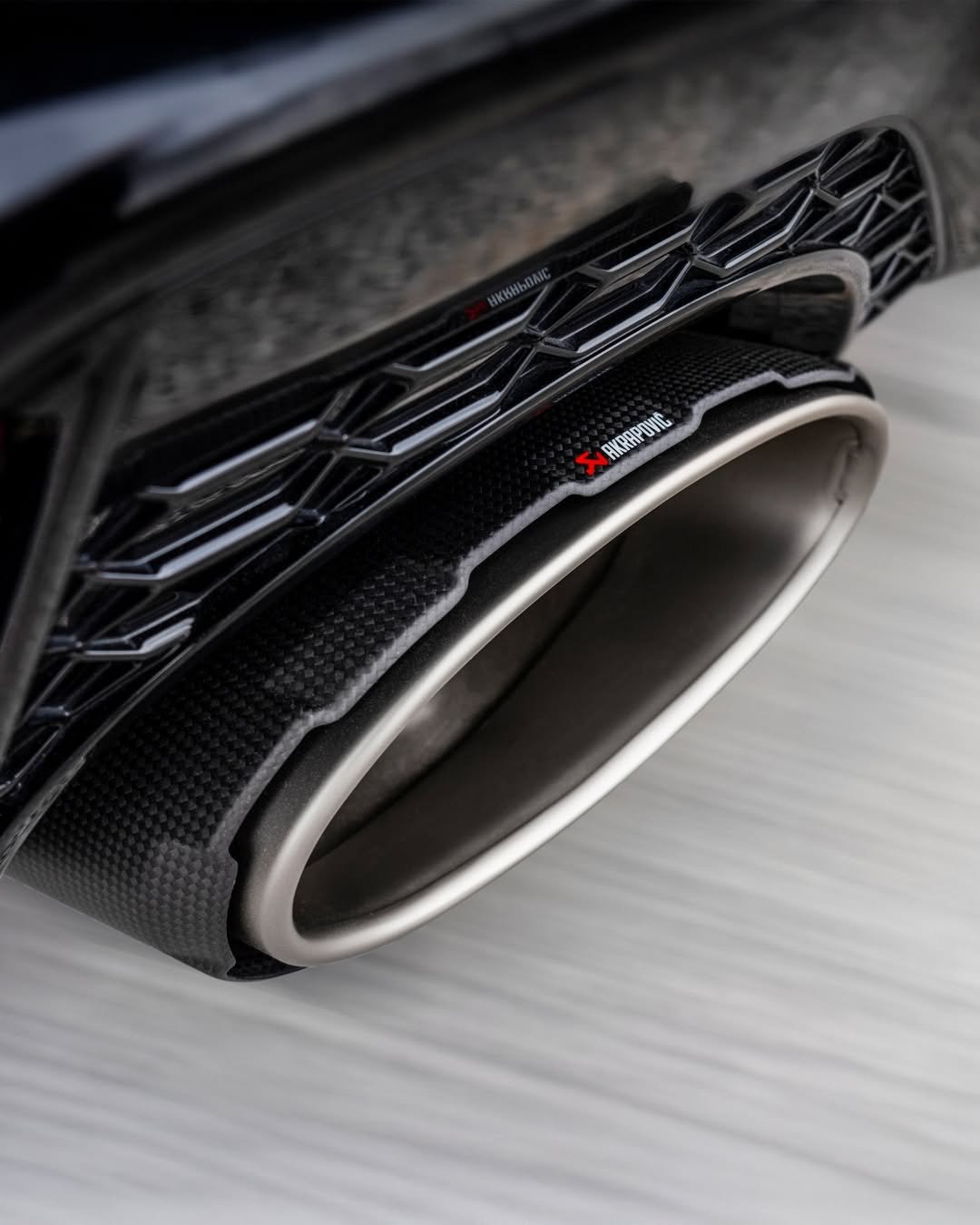 Photo by Akrapovič Exhaust System on December 14, 2025. May be an image of tailpipe and text.