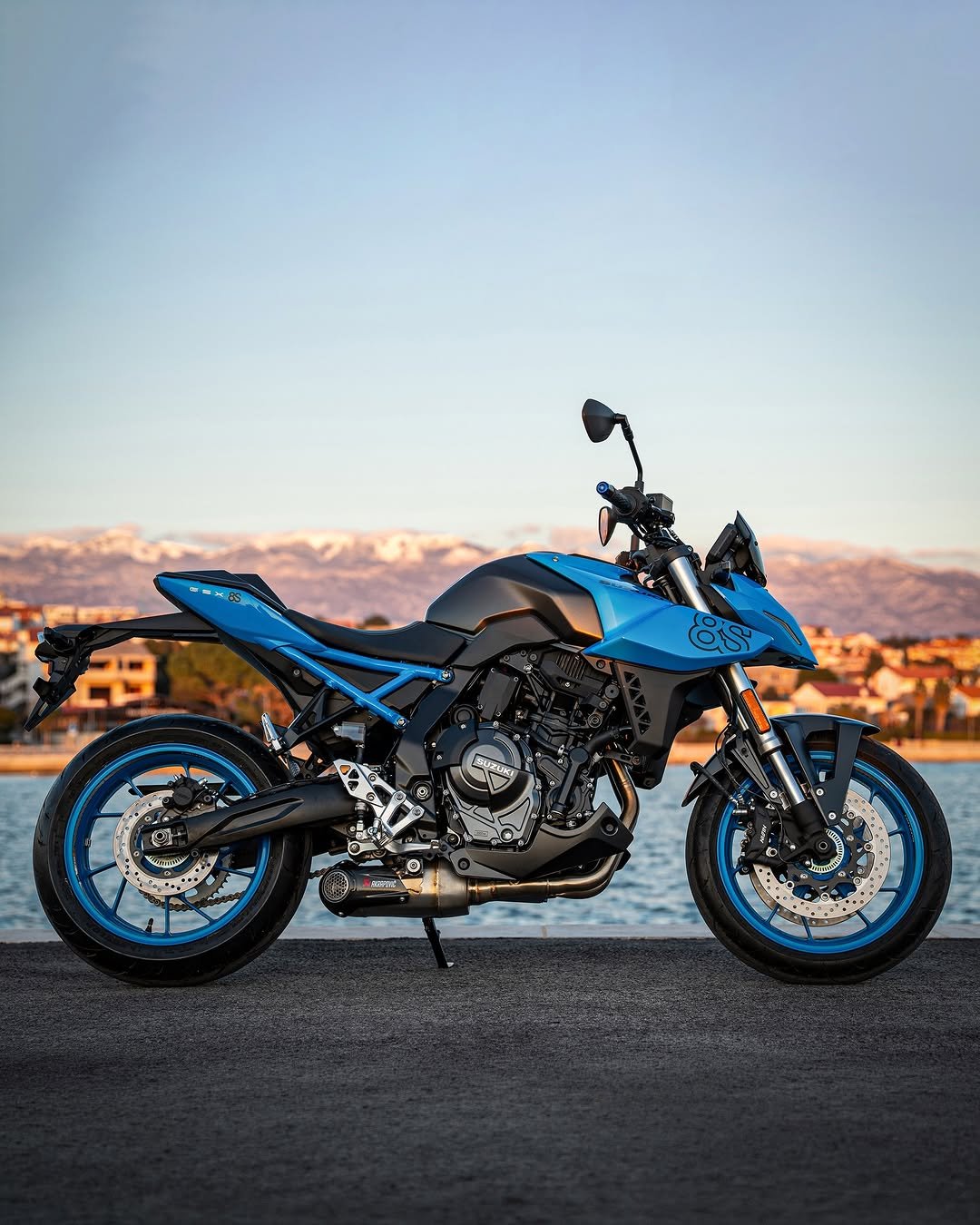 Photo by Akrapovič Exhaust System on April 15, 2026. May be an image of dirt bike, motorcycle and text.