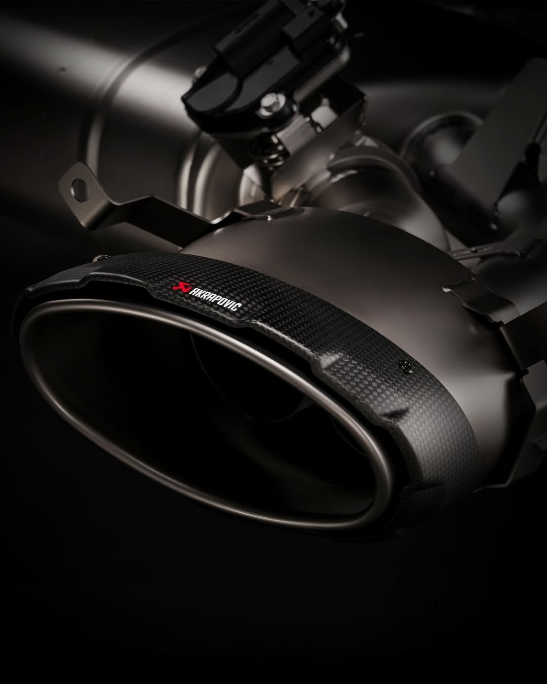 Photo by Akrapovič Exhaust System on December 30, 2025. May be an image of tailpipe and text.