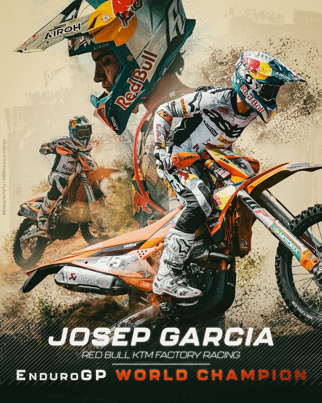 akrapovic 게시물 이미지: Congratulations to Josep García (Red Bull KTM...
