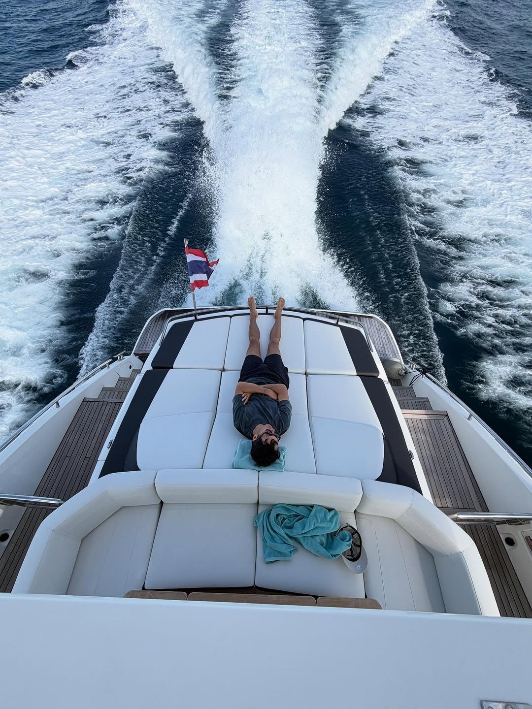 Photo by Alex Albon on December 22, 2025. May be an image of jet ski, speedboat and Lake Powell.