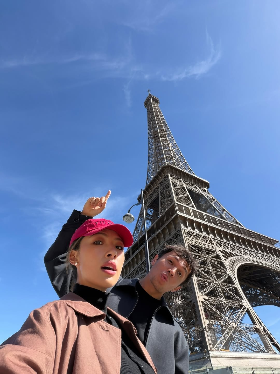 Photo shared by Alex Albon on March 24, 2026 tagging @lilymhe. May be an image of tower and text.