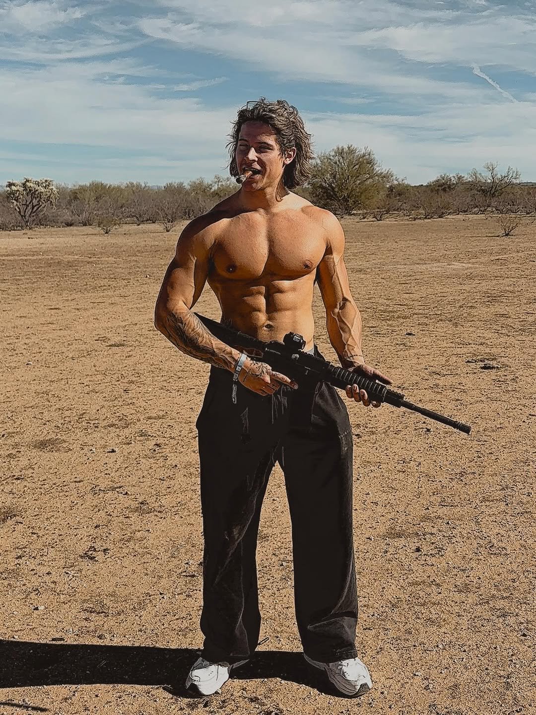 Photo by Alex Eubank on December 01, 2025. May be an image of body building and text.