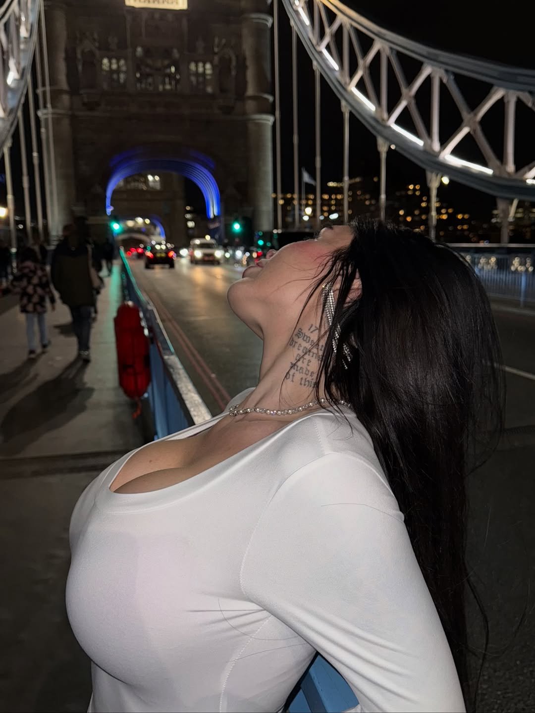 Photo by ALEX MUCCI on November 08, 2025. May be an image of Tower Bridge and text.