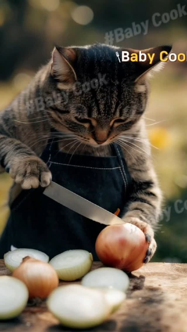 algo_cat 게시물 이미지: 뭐만들까요~!? 
#cook #cat #fyp #요리 #고양이