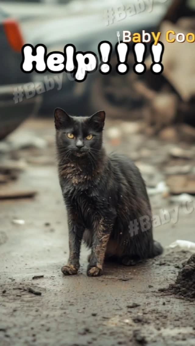 algo_cat 게시물 이미지: 검은고양이 구출완료
#고양이 #cat #animal