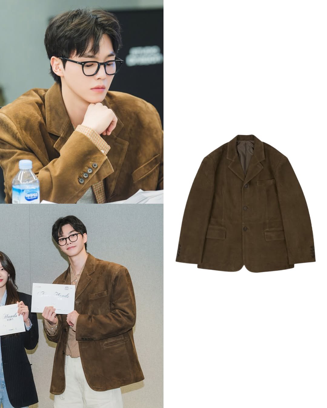 allday_com 게시물 이미지: ▶ 셀럽 : 송강
▶ 어디 : 260609 포핸즈 대본리딩
▶ 브랜드 : 자켓 -...