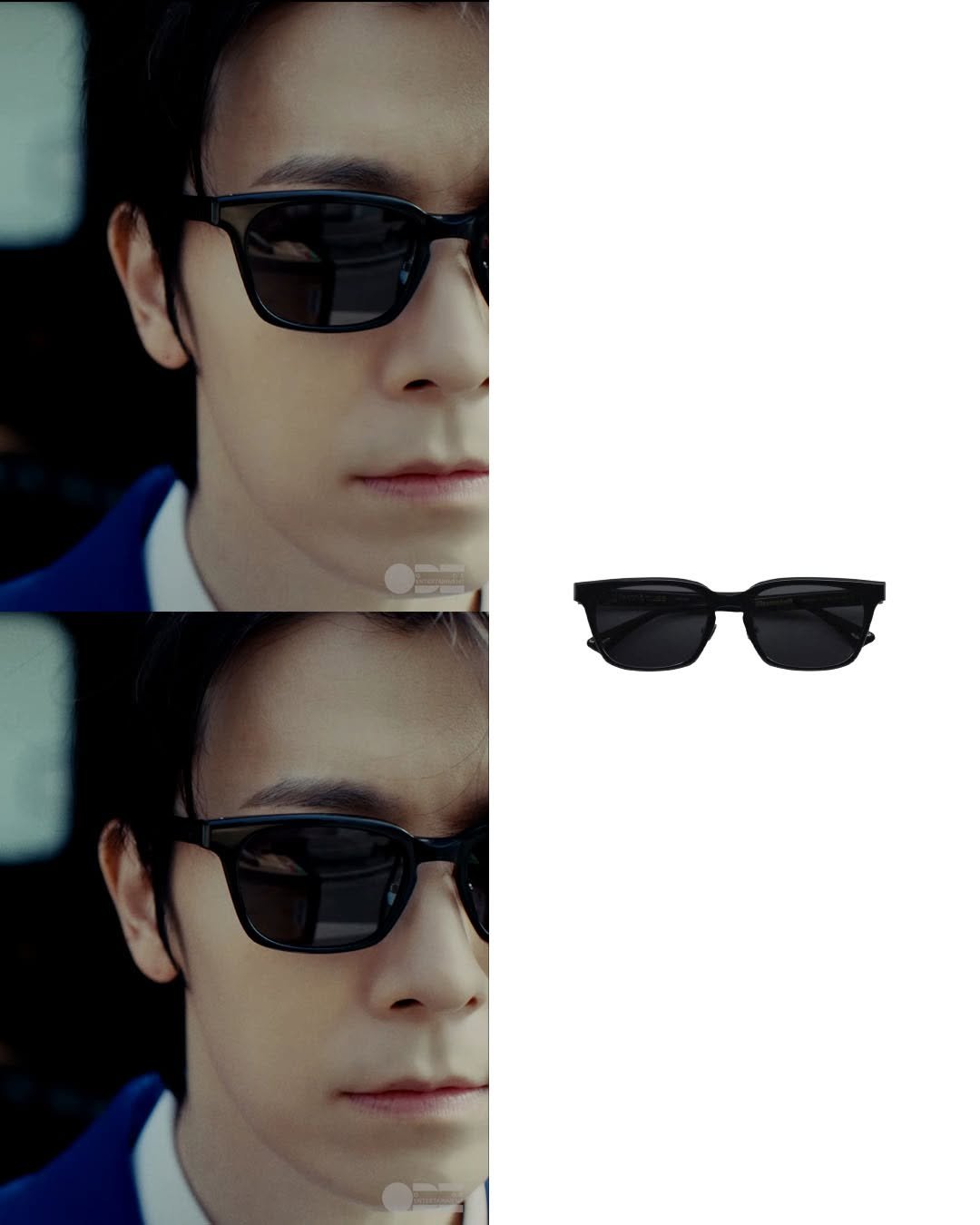 Photo shared by 패션홍보대행사_올데이 커뮤니케이션 on April 27, 2026 tagging @leedonghae, @superjunior, and @marcheyewear_official. May be an image of one or more people, top, sunglasses and text.