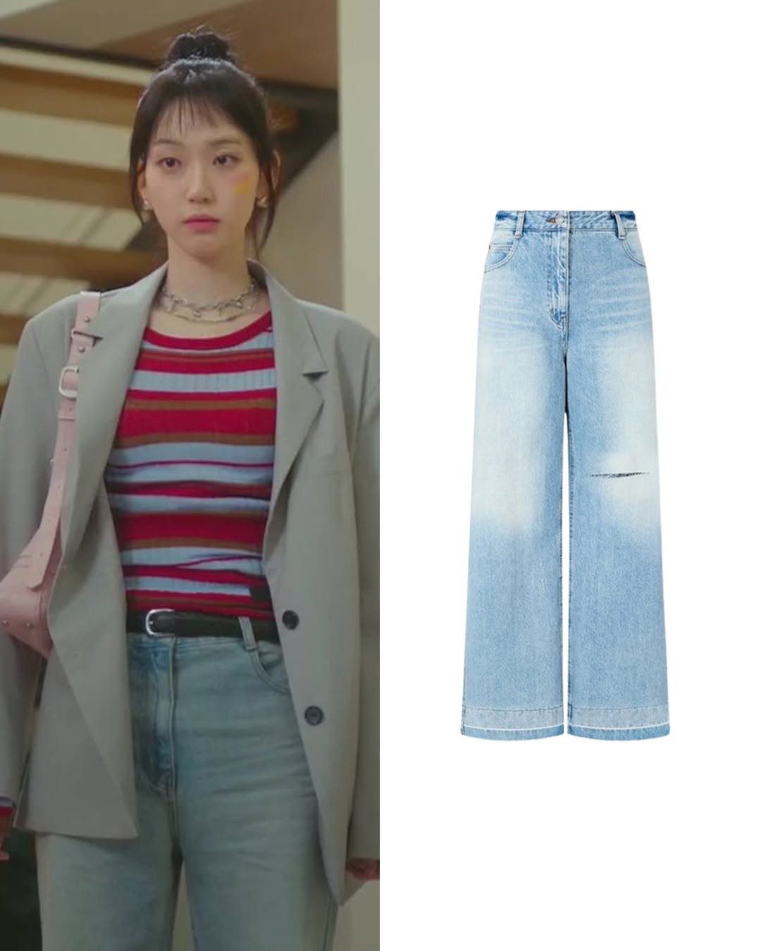 Photo shared by 패션홍보대행사_올데이 커뮤니케이션 on March 05, 2026 tagging @hanjiji54, and @voiceofvoices. May be an image of outerwear, top and text.