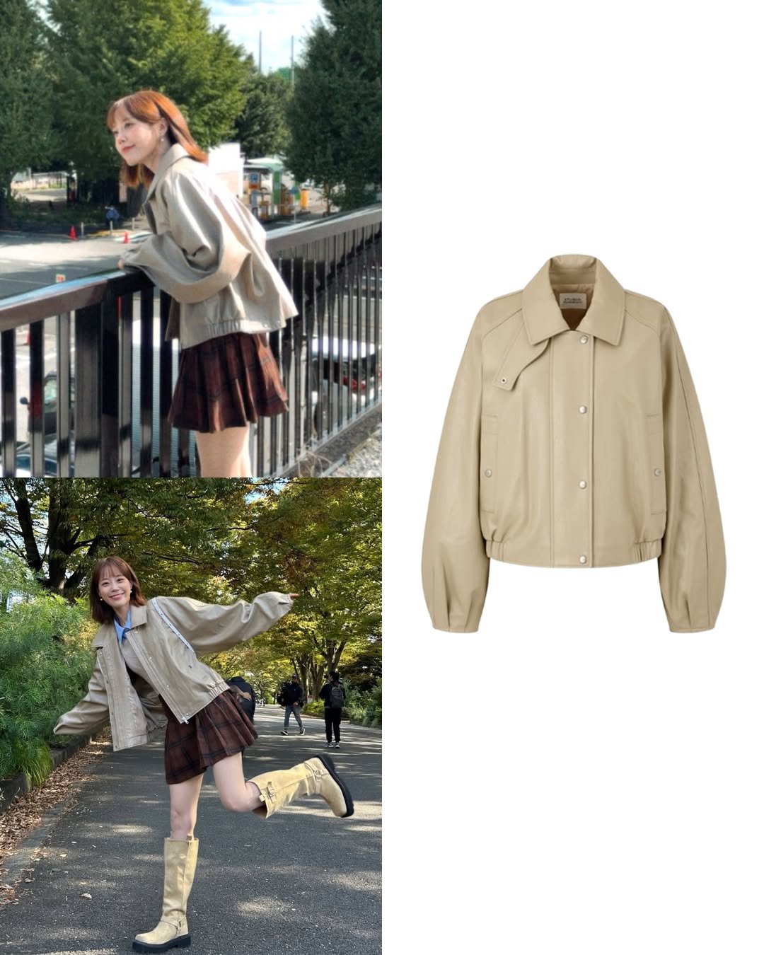 Photo shared by 패션홍보대행사_올데이 커뮤니케이션 on March 05, 2026 tagging @studiotomboy, and @young_g_hur. May be an image of duffle coat, overcoat, flight jacket, parka and text that says 'N'.