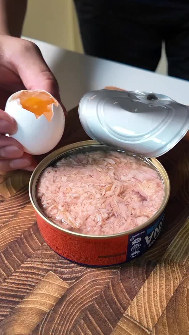 alllunch86 게시물 이미지: 참치에 계란을 넣으면 어떻게 될까요?