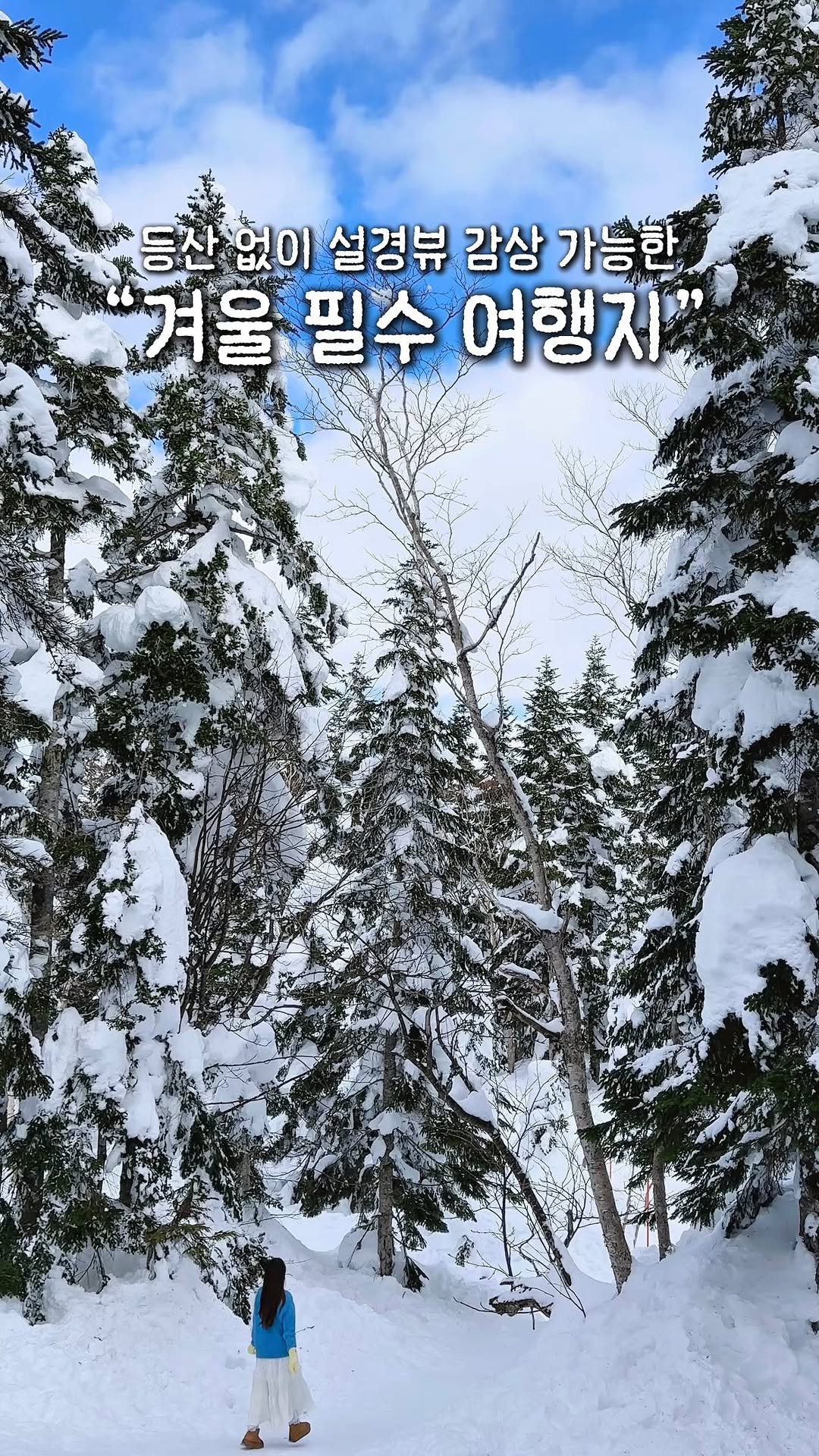 alotof_present 게시물 이미지: ️ 등산 없이 북알프스를 볼 수 있는 “겨울 필수 여행지” 

이곳은 바로 일본...