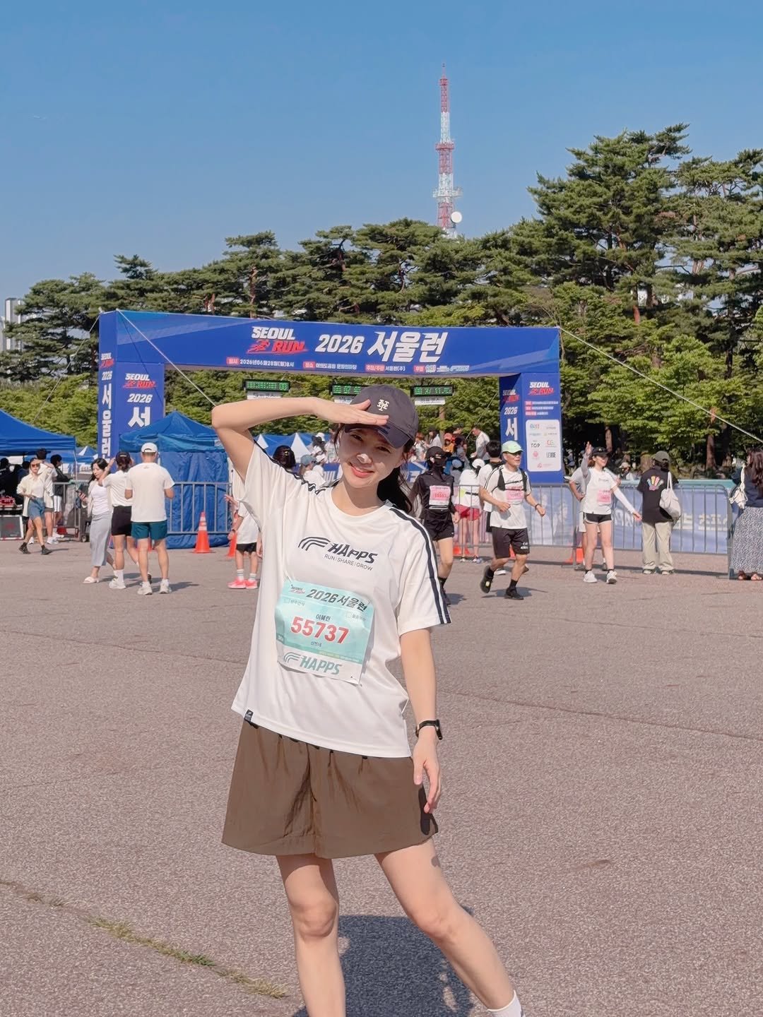alphamom_i 게시물 이미지: 이게 다 얼마야
돈 내고 달리기 하는 사람이 이렇게 많다고?
첫 달리기 대회...