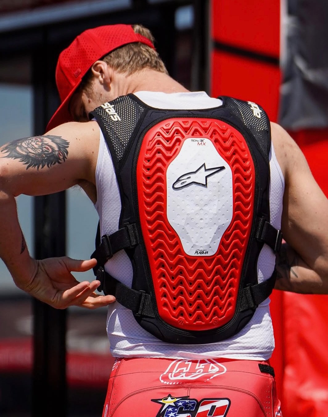 Photo shared by BAMBAM on January 16, 2026 tagging @alpinestars, and @alpinestarsmx. May be an image of racing vehicles, jet ski and text.