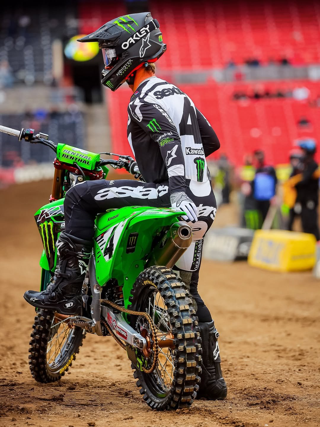 Photo shared by Alpinestars MX and Off-Road on April 18, 2026 tagging @chasesexton. May be an image of racing vehicles, dirt bike and text.