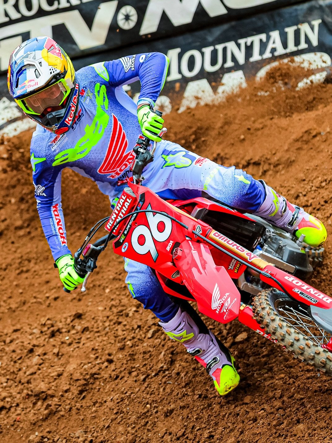 Photo shared by Alpinestars MX and Off-Road on April 25, 2026 tagging @hunterlawrence. May be an image of racing vehicles, dirt bike and text.