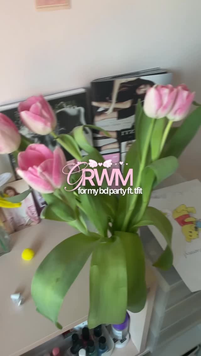 aluvlyna 게시물 이미지: GRWM for my birthday party!!

🏷️: get ready...