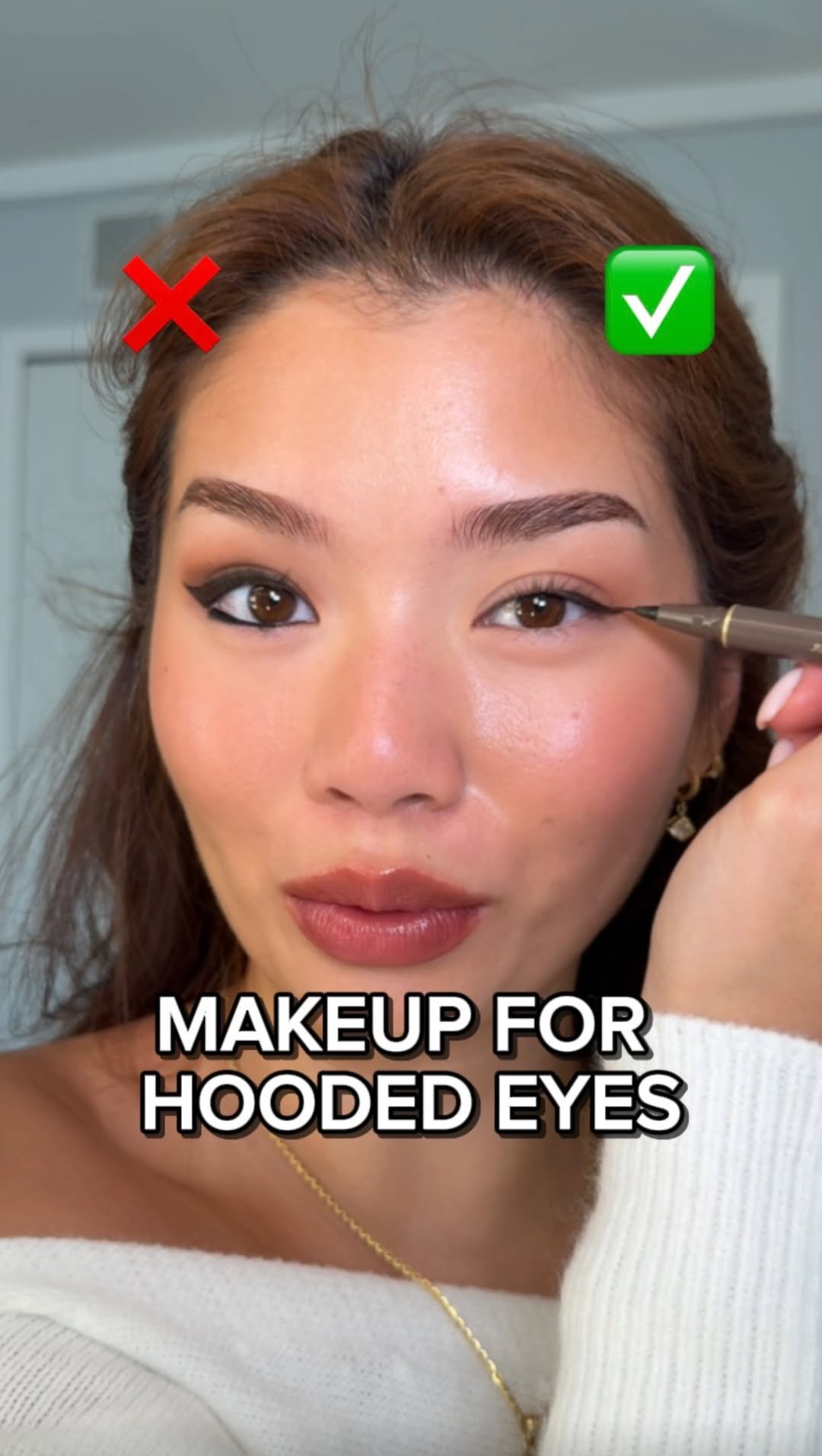 alxandra 게시물 이미지: MAKEUP DO’S & DON’TS FOR SMALL HOODED EYES 👀❤️...