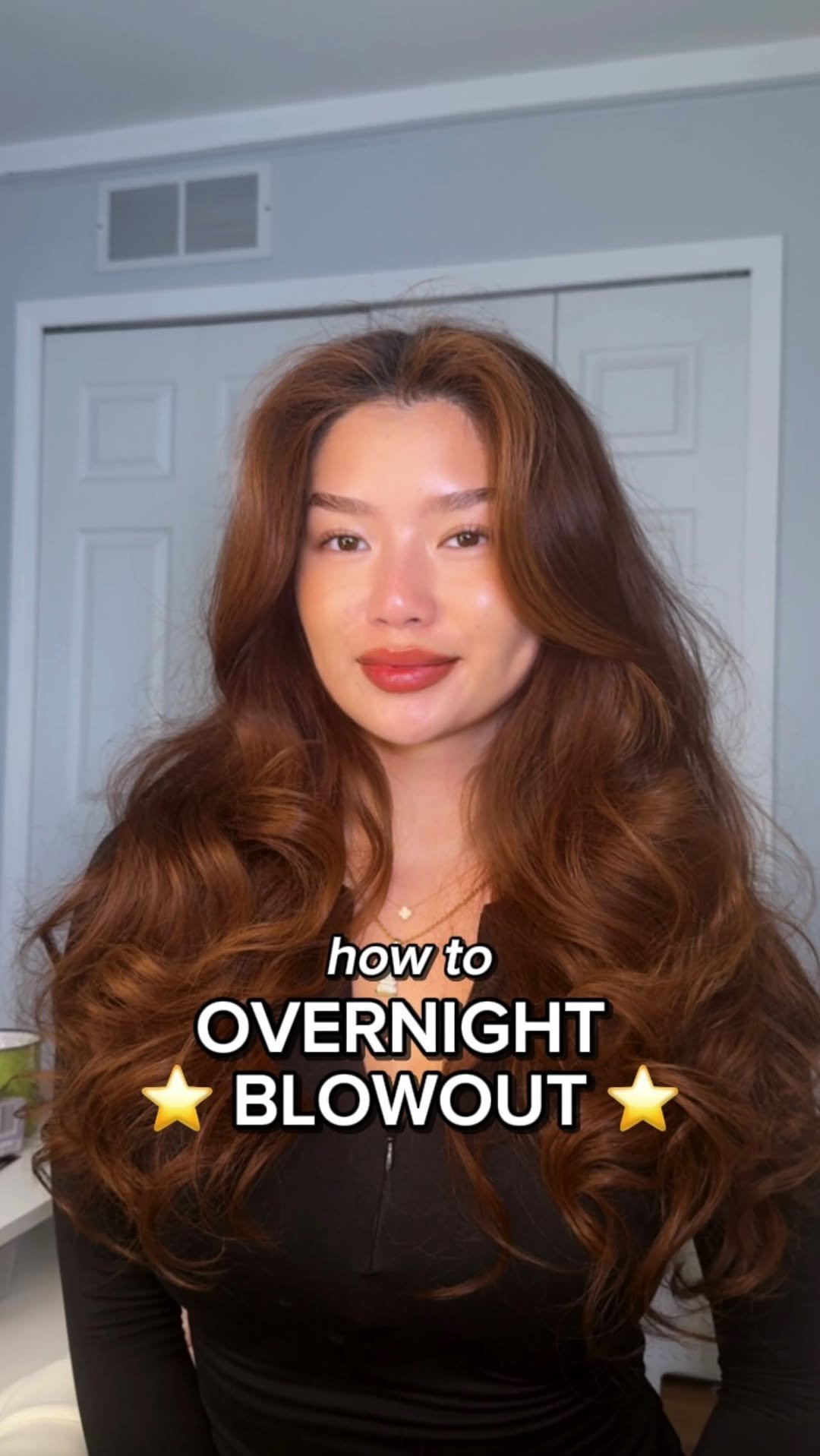 alxandra 게시물 이미지: OVERNIGHT BLOWOUT TUTORIAL ⭐️ using...