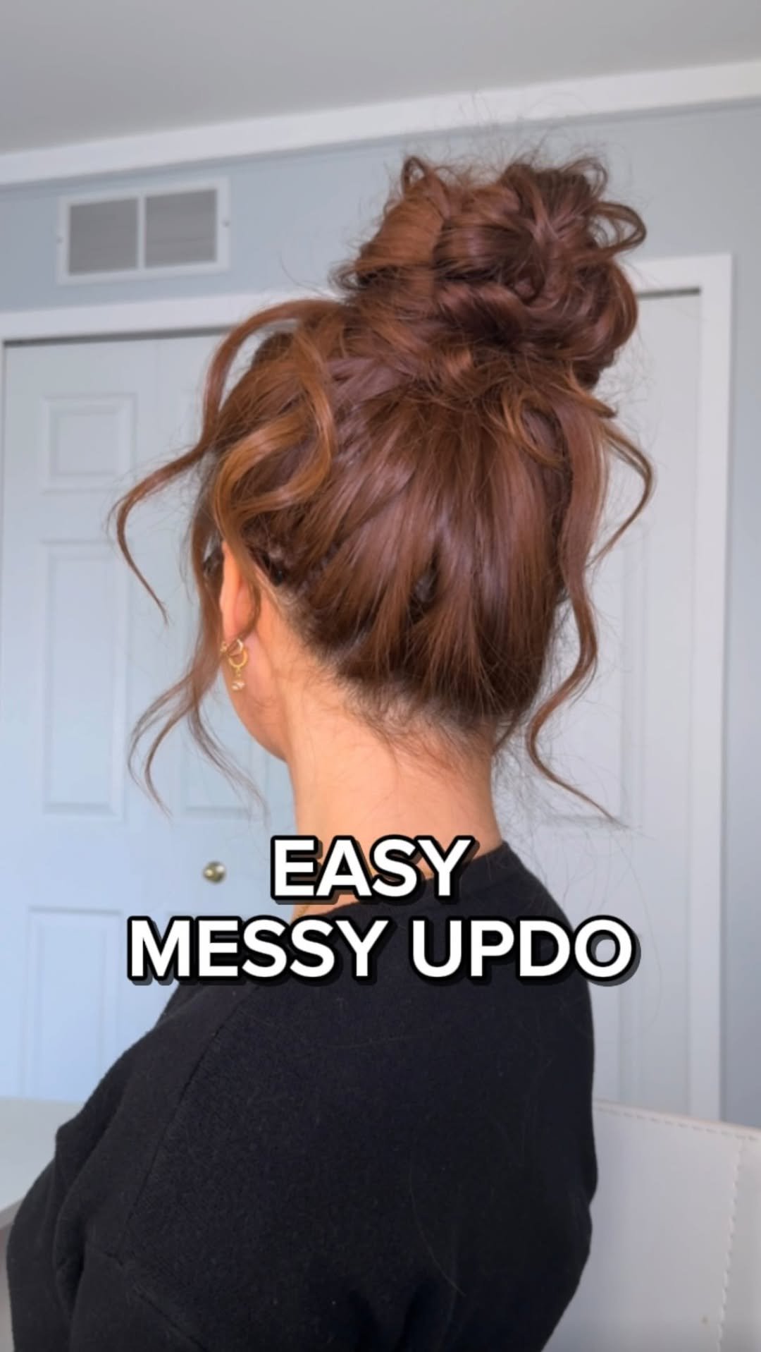 alxandra 게시물 이미지: easy messy bun! 🫶🏻 for the girls who SUCK at...