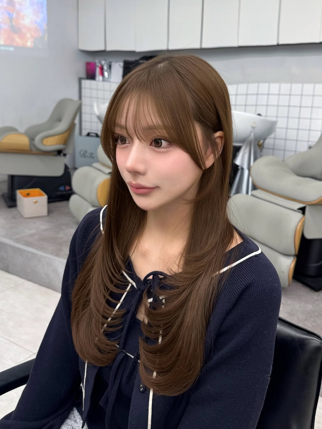 Photo shared by 顔周りカット/前髪/レイヤーカット/表参道/高島大登 on January 16, 2026 tagging @_irxmoa. May be an image of one or more people, braids, bangs and text.