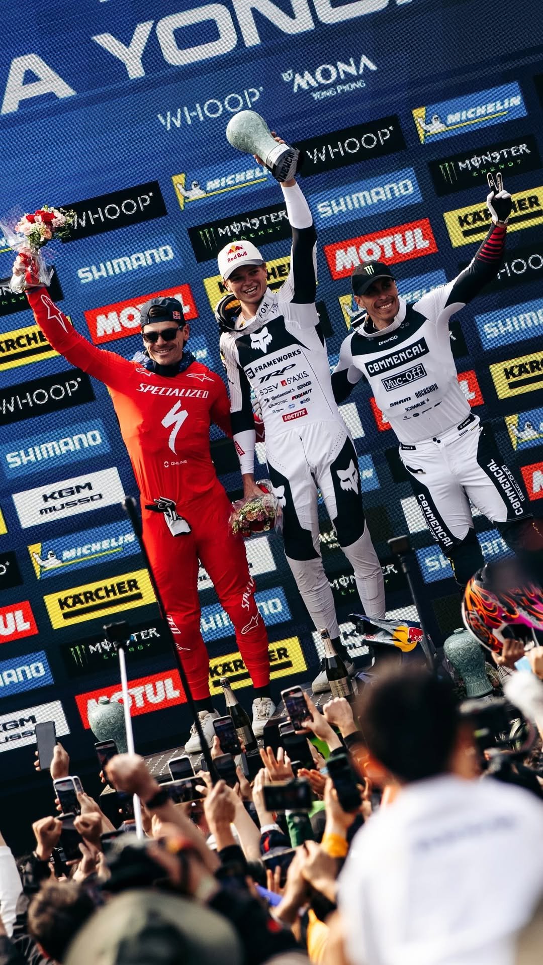 amaurypierron4 게시물 이미지: Korean podium POV 
X @loicbruni29 /...