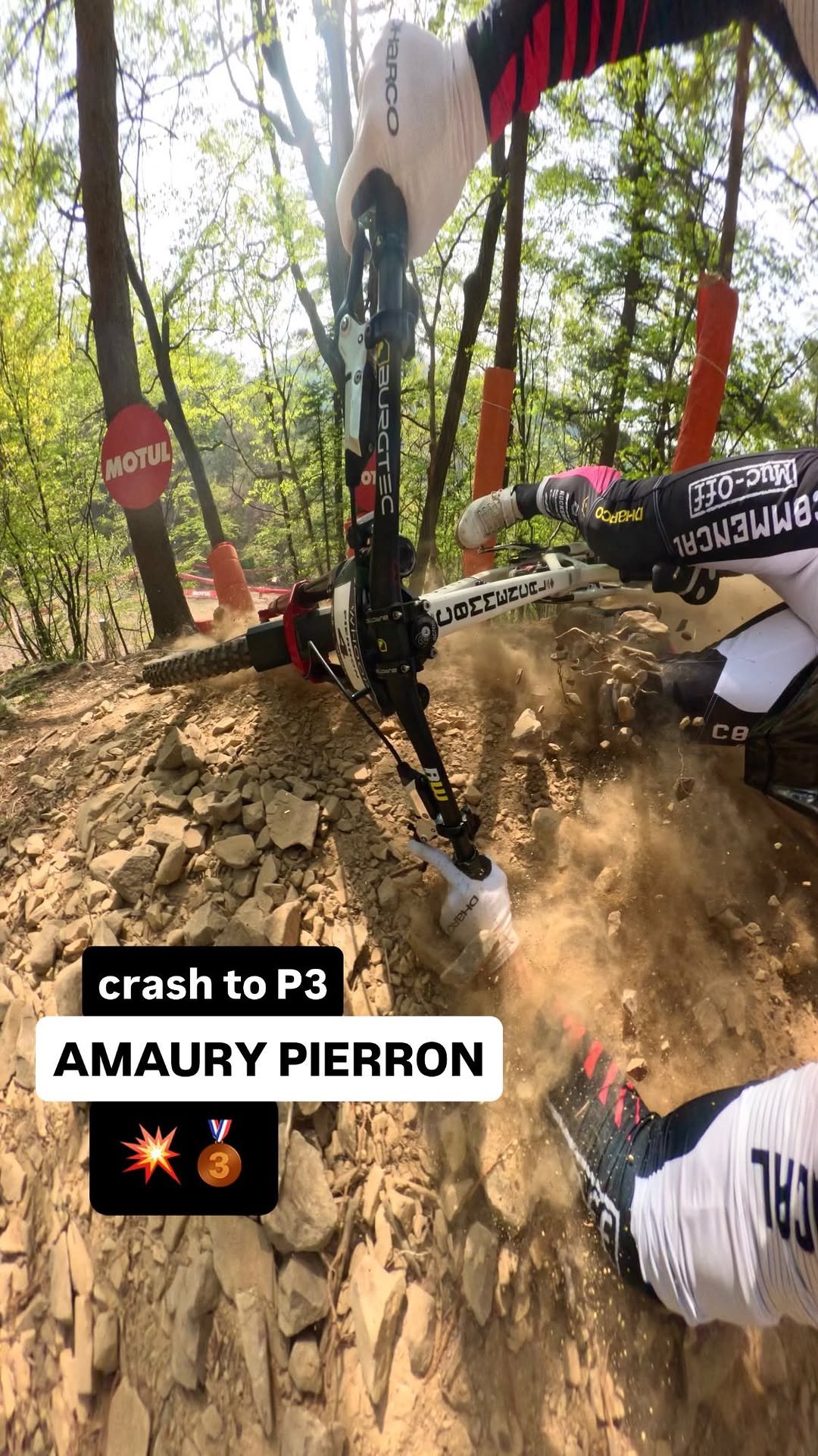 amaurypierron4 게시물 이미지: insane🥉
@amaurypierron4 crashes in his final...