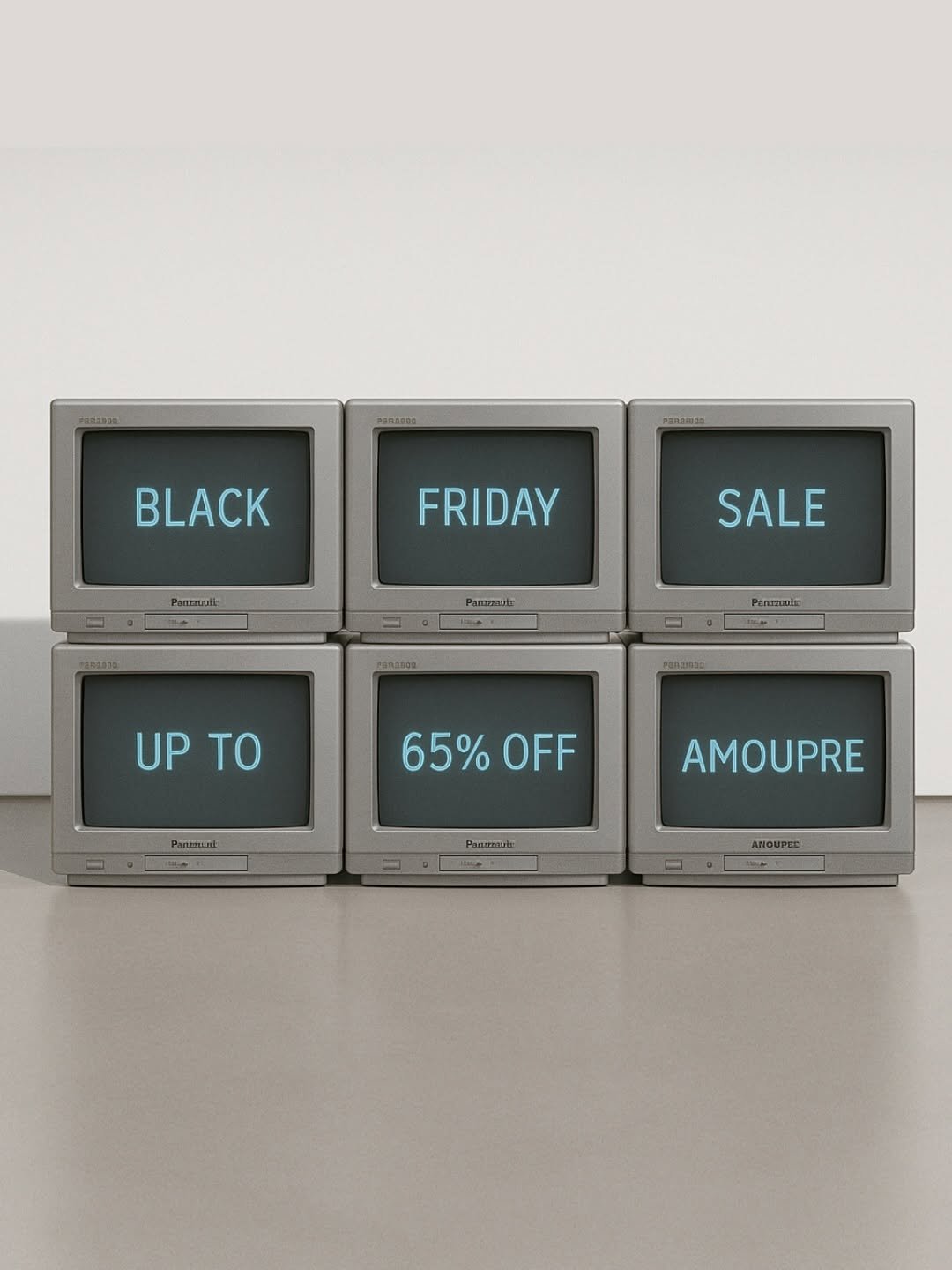 Photo by AMOUPRE 아모프레 on November 14, 2025. May be an image of light switch, thermostat, timer and text that says 'Pansaso PARARSO BLACK Pornuoli FRIDAY SALE PanascO Parunuia UP UPTO TO 65% OFF Pananund Pacstmazir AMOUPRE ANOUPEC'.