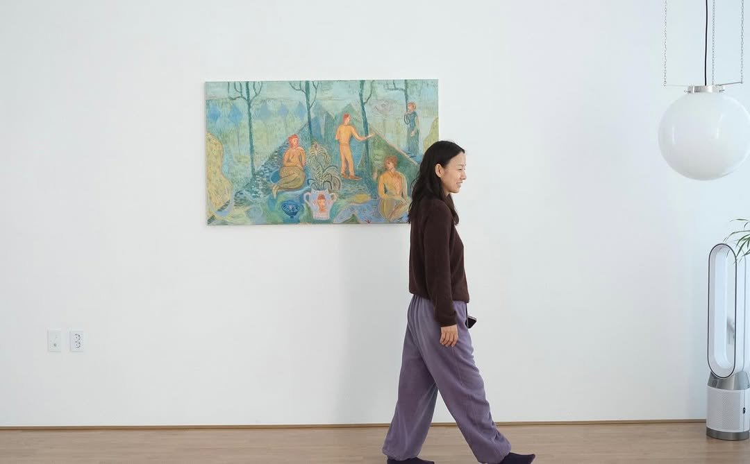 Photo shared by ananda yoga on November 04, 2025 tagging @catherineanholt, and @choiandchoi. May be art of standing and text.