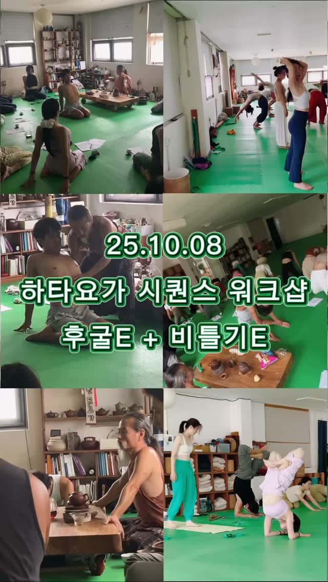 anande_yoga 게시물 이미지: #하타요가워크샵 25.10.08 후굴E + 비틀기E

아사나안에서 느껴지는 자극을...
