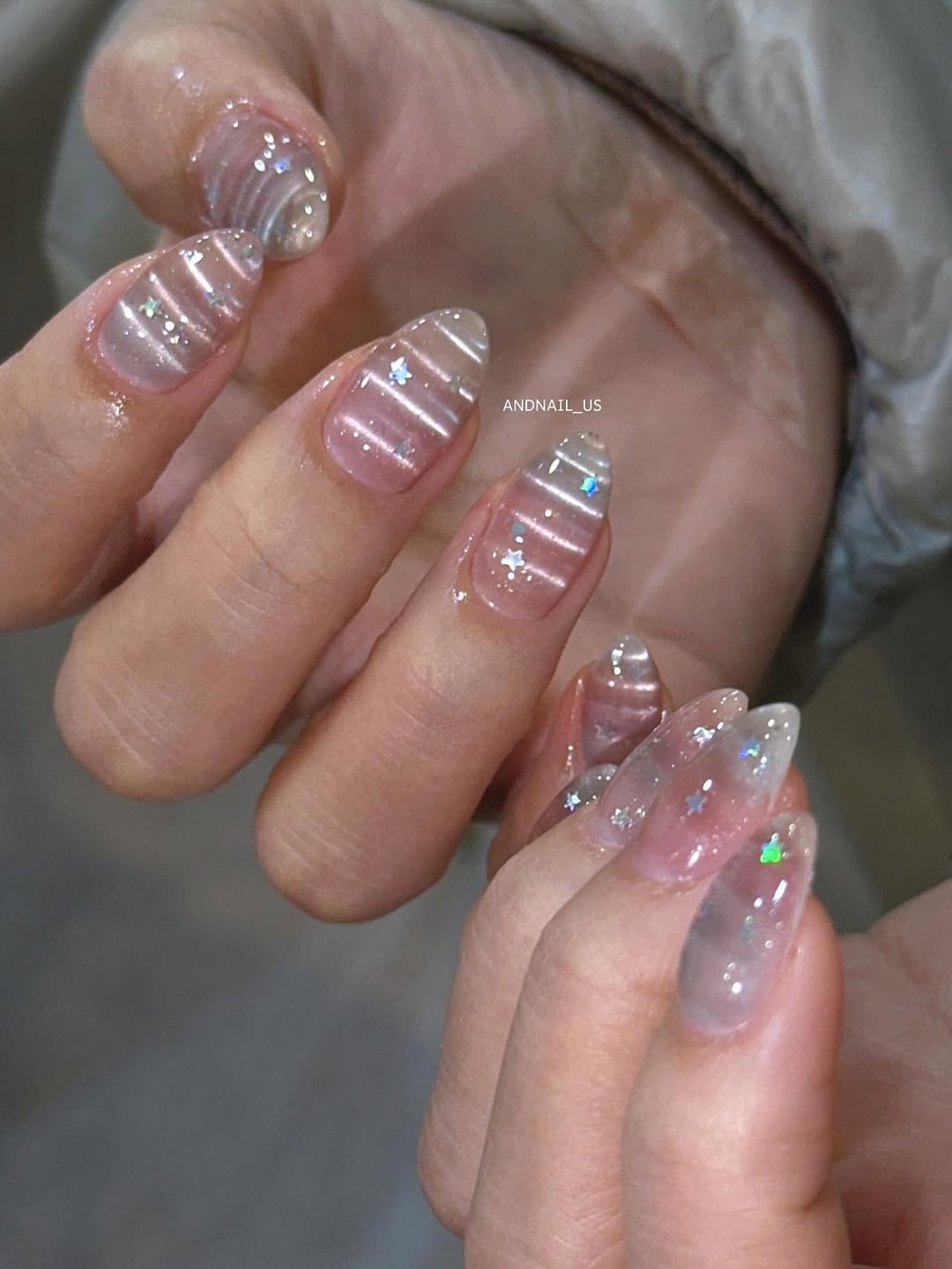 Photo by ෆ 앤드네일 ෆ 광명네일 광명사거리네일 광명동네일 철산네일 개봉네일 on February 09, 2026. May be an image of one or more people, fingernails and text.