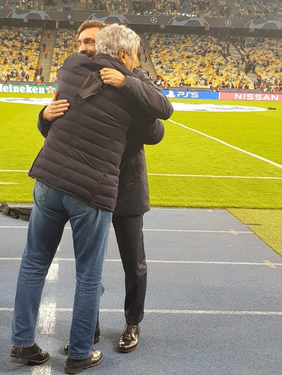 Photo by Andrea Pirlo Official on April 07, 2026. May be an image of one or more people, people playing soccer, stadium and text that says 'eineken PSS NISSAN Famh'.