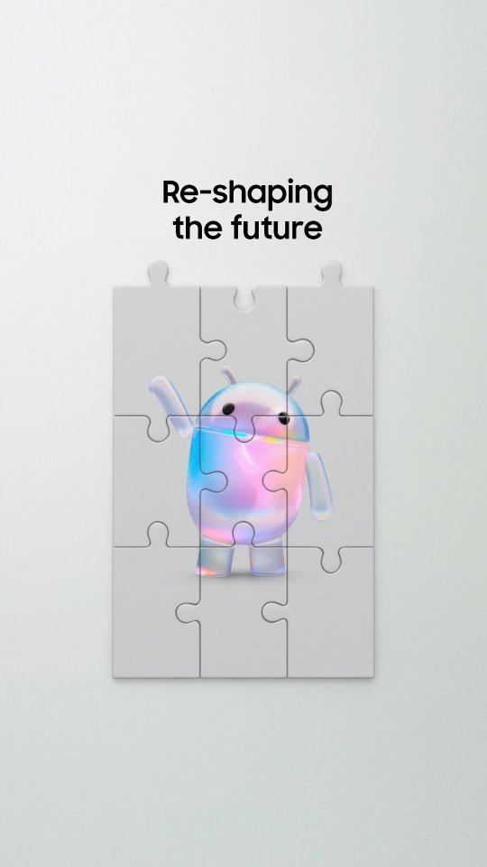 android 게시물 이미지: Watch the future take shape 🧩 Comment if you...