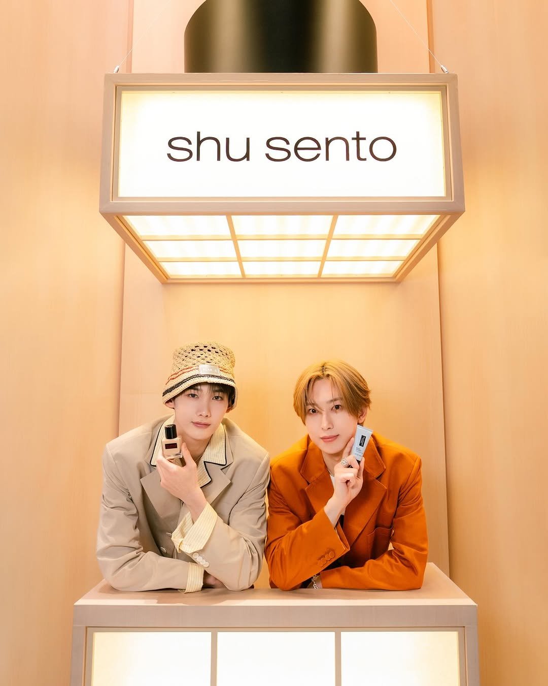 Photo by &TEAM on March 27, 2026. May be an image of one or more people and text that says 'shu sento'.