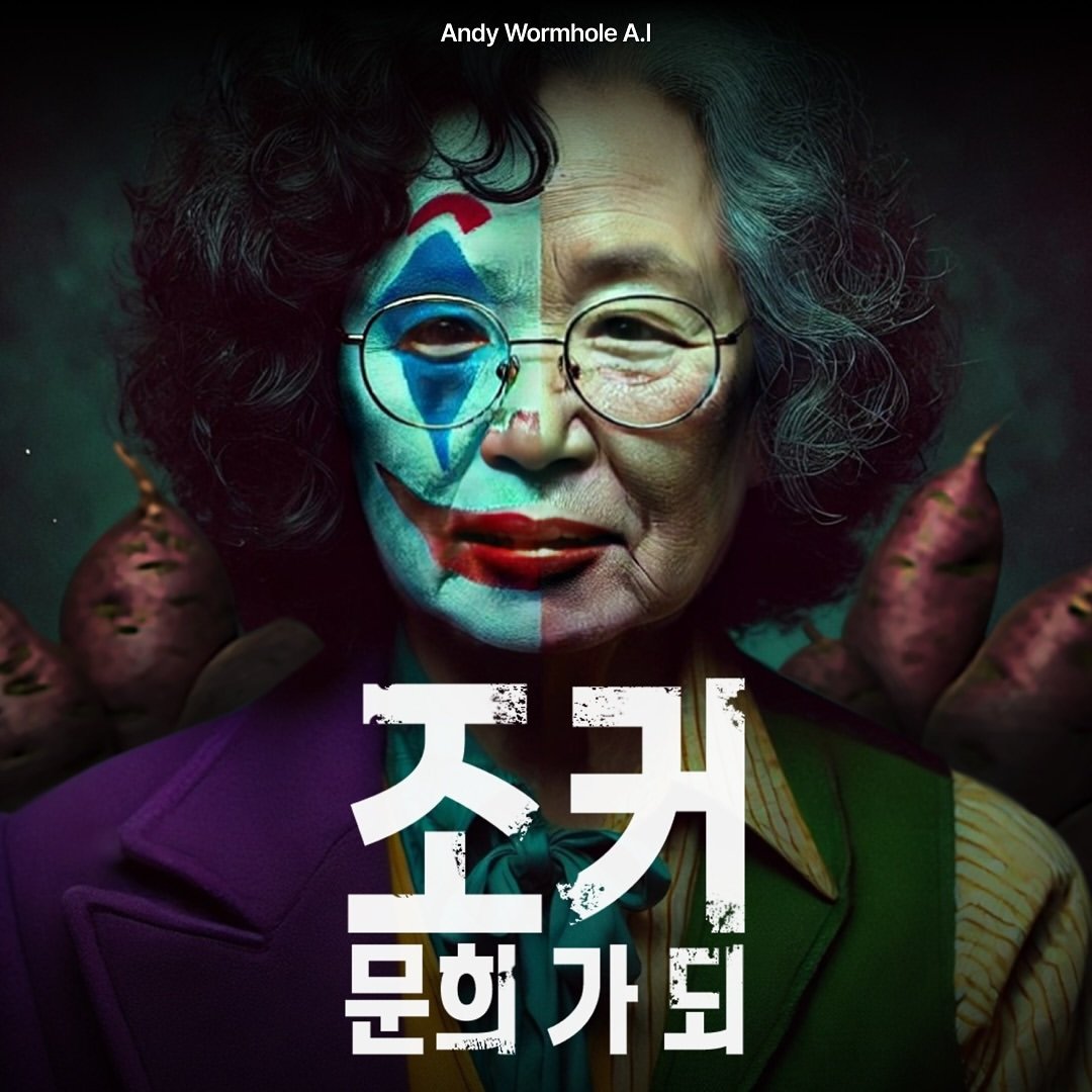 Photo shared by 앤디 웜홀 on October 03, 2024 tagging @warnerbros, @dcofficial, @warnerbros.korea, @jokermovie, @naver_official, @dckoreaofficial, and @artart.today.
