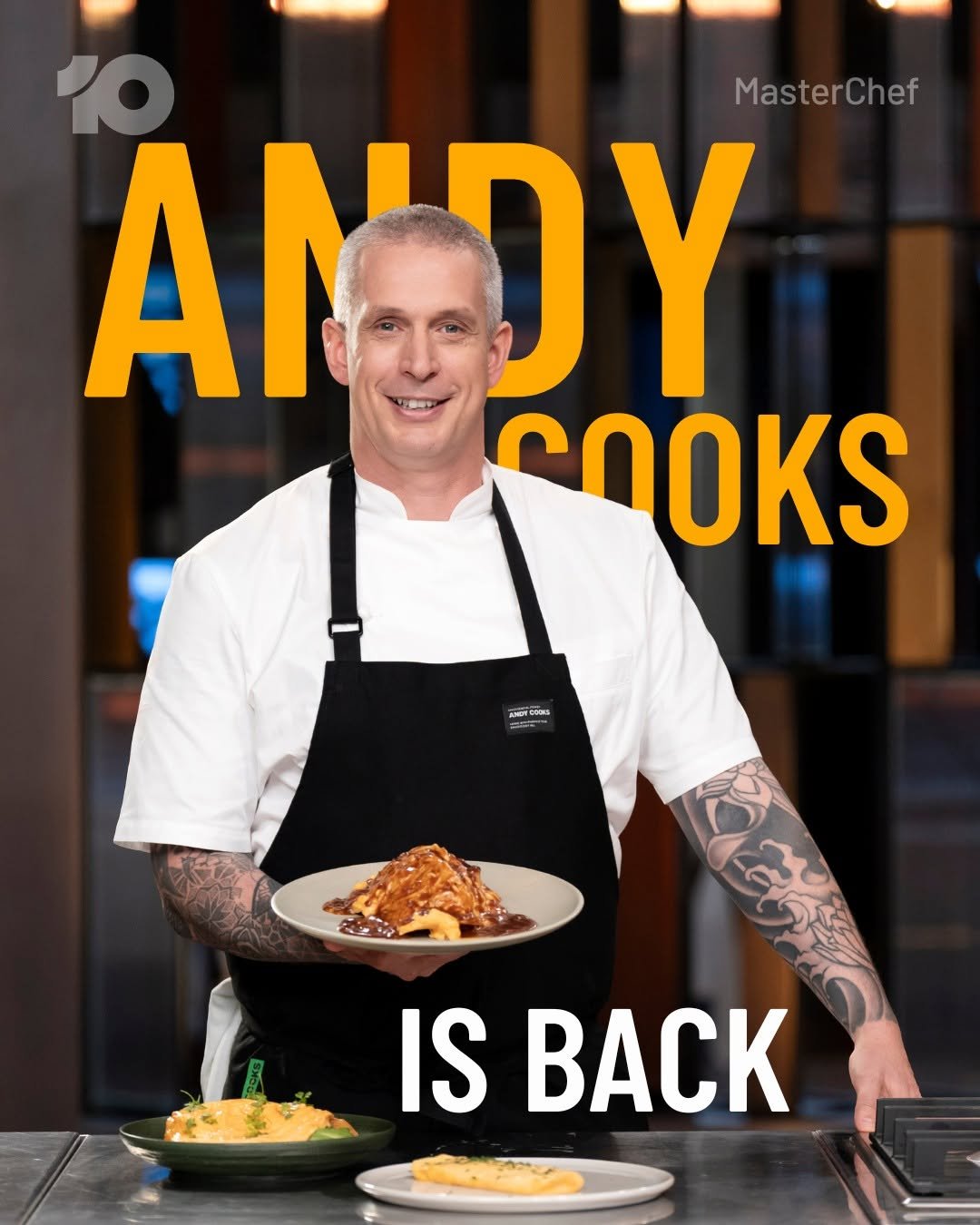 andyhearnden 게시물 이미지: Hey babe, Andy’s back 🔥👨‍🍳

#MasterChefAU |...