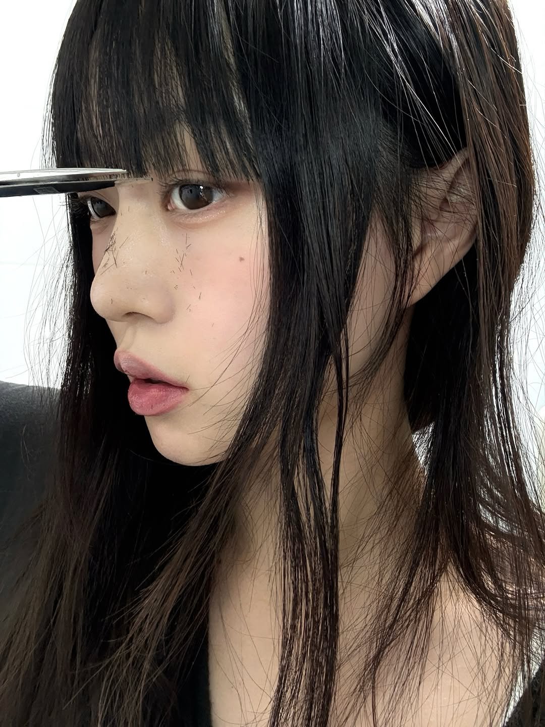 Photo by 안은빈 | Eunbin Ahn on January 11, 2026. May be an image of one or more people, bangs and text.