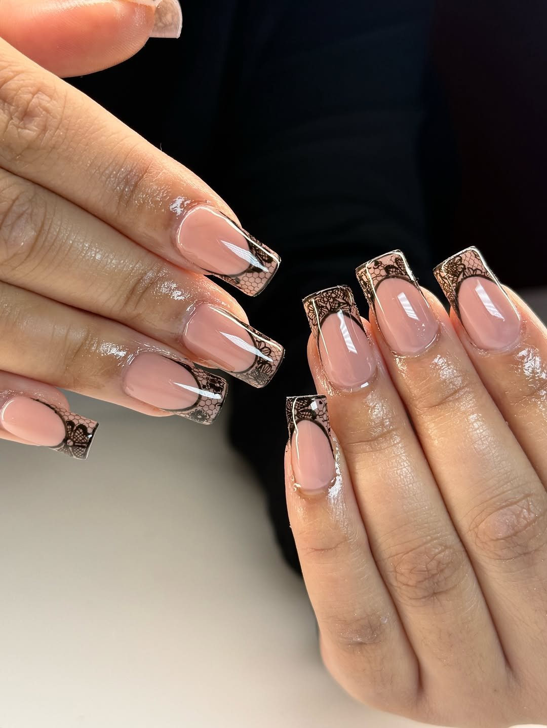 Photo by ♡‧₊˚ angels touch‧₊˚ ♡ - winnipeg nail artist on March 02, 2026. May be an image of one or more people, fingernails and text.